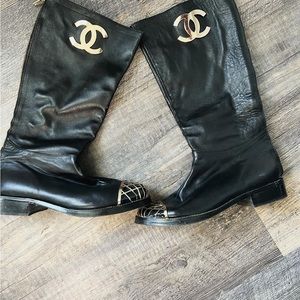 Authentic Chanel Boots
